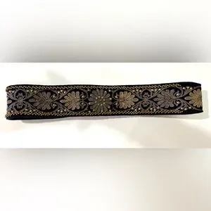Daslu San Paulo | Accessories | Daslu Blue Velvet With Gold  display picture 1